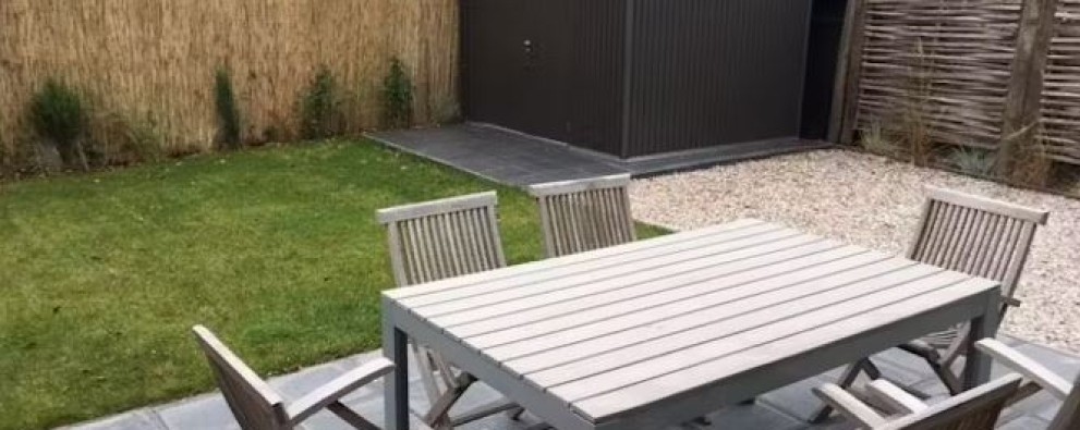 tuin. hond